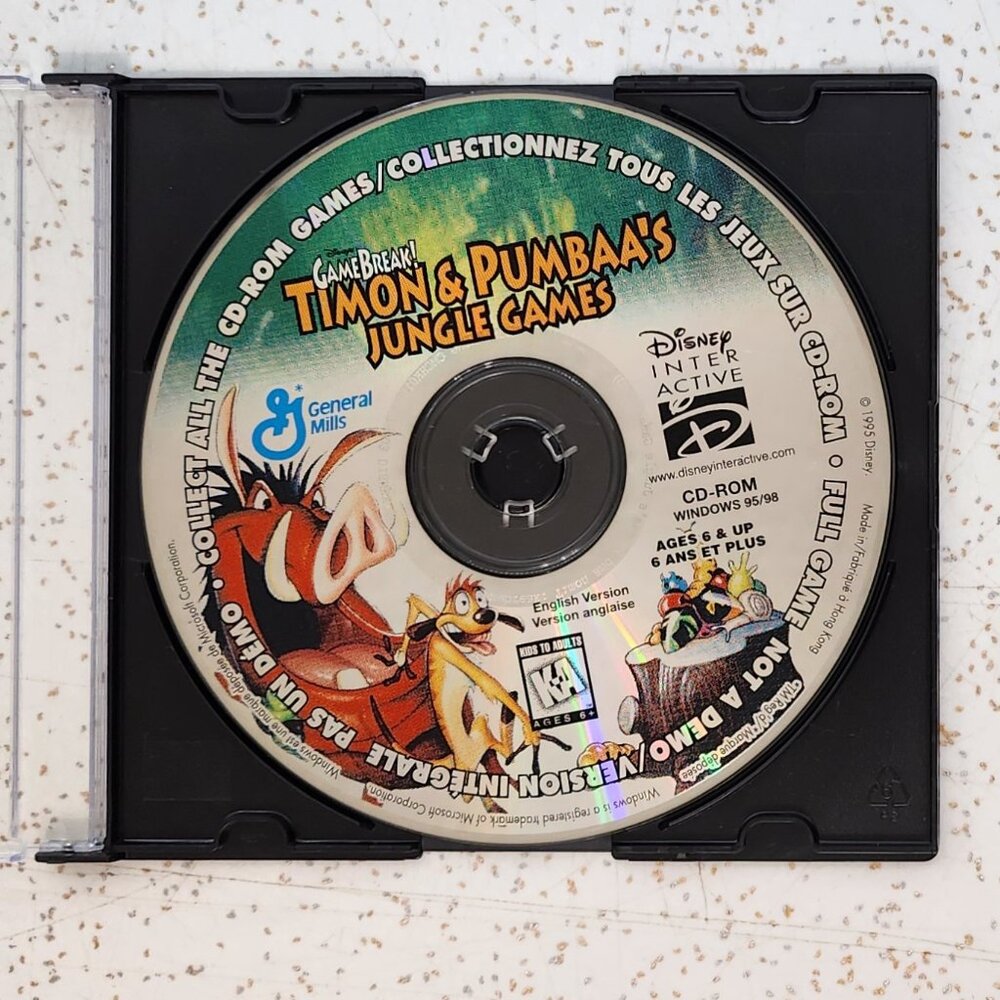 Timon & Pumba Jungle Games PC